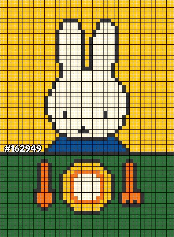 Pixel Art Crochet Patterns: Heart Paw, Bird, Moth, Squirrel & Tiger