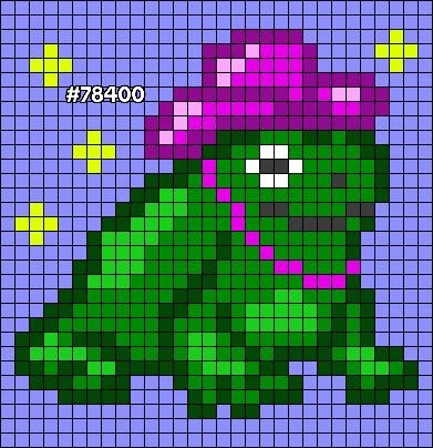 Pixel Art Crochet Patterns: Heart Paw, Bird, Moth, Squirrel & Tiger