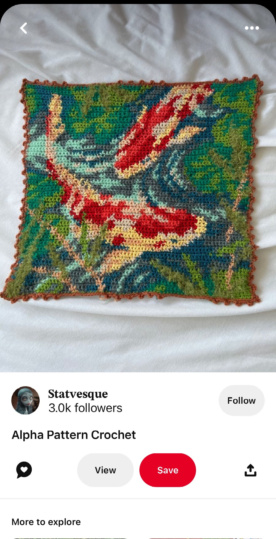 Pixel Art Crochet Patterns: Heart Paw, Bird, Moth, Squirrel & Tiger