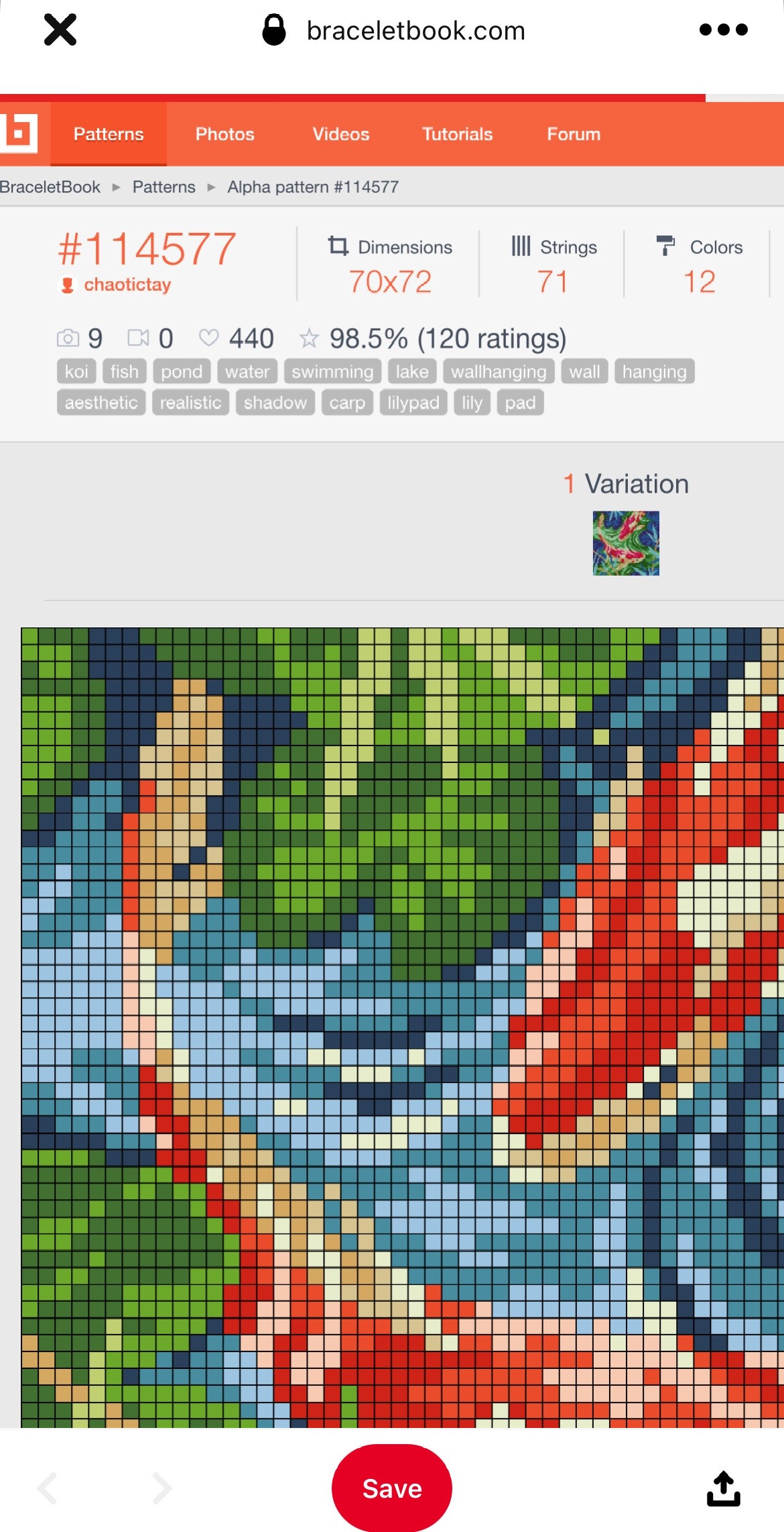 Pixel Art Crochet Patterns: Heart Paw, Bird, Moth, Squirrel & Tiger