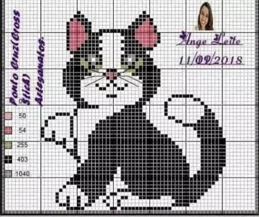Pixel Chart Patterns for Cross Stitch: Cute Cats, Baby Monkey and Amigurumi
