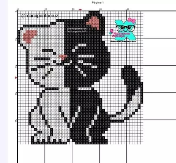 Pixel Chart Patterns for Cross Stitch: Cute Cats, Baby Monkey and Amigurumi
