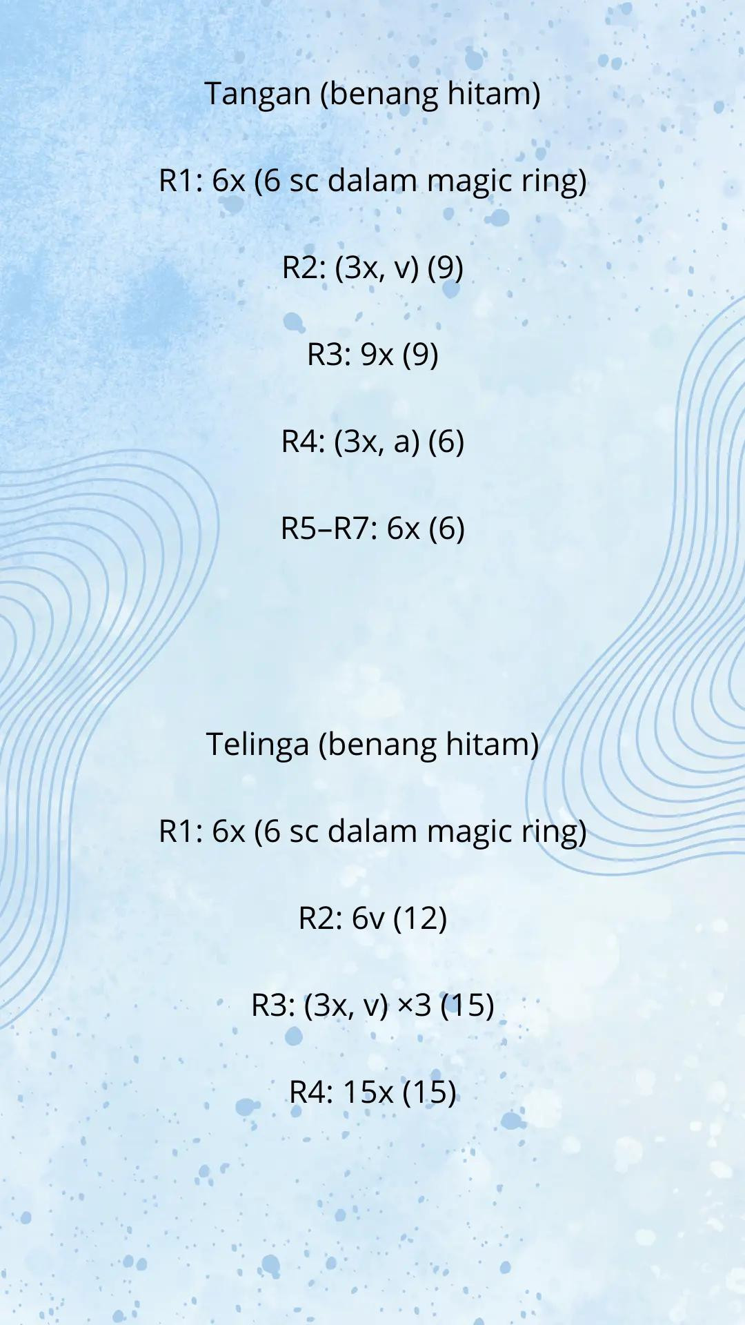 Pola Móc Len Amigurumi Gấu Panda Đeo Chìa Khóa