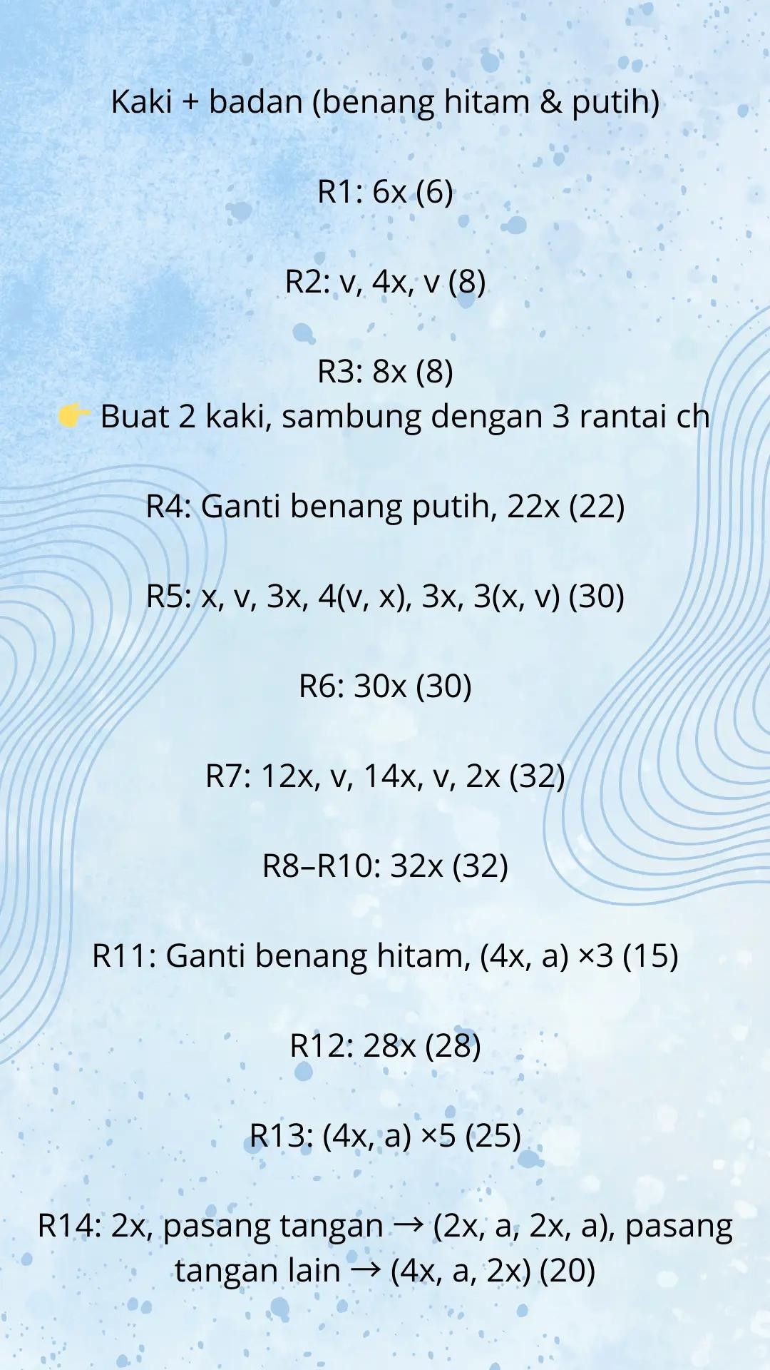 Pola Móc Len Amigurumi Gấu Panda Đeo Chìa Khóa