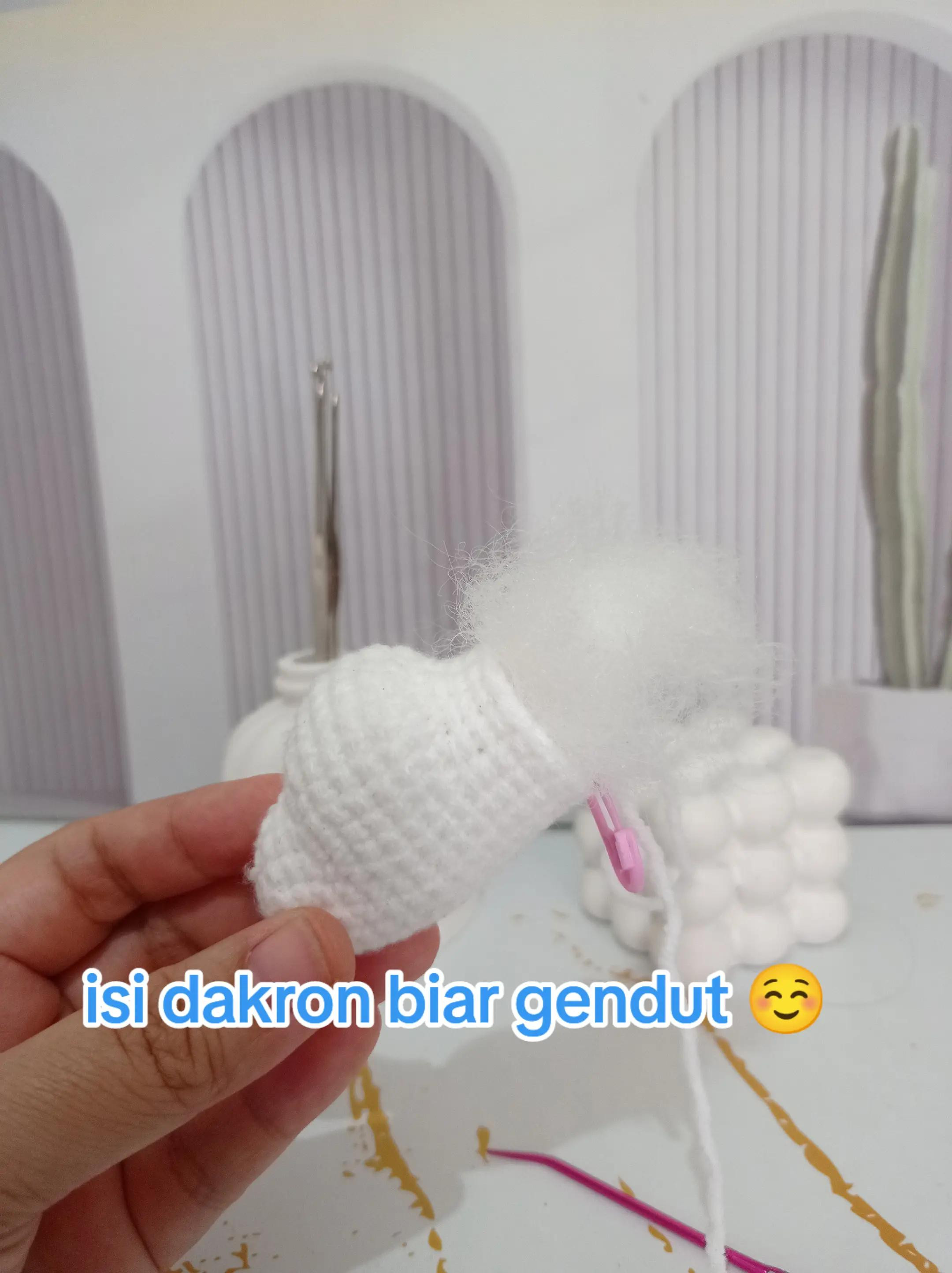 Pola Móc Len Búp Bê Awan Dáng Ngây Thơ Dễ Làm