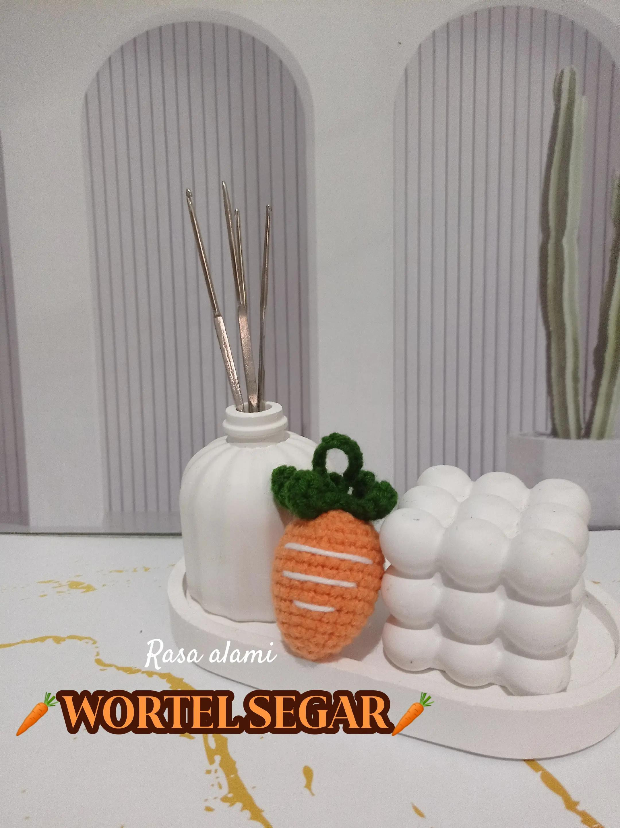 Pola Móc Len Wortel Segar Dễ Dàng Cho Người Mới Bắt Đầu