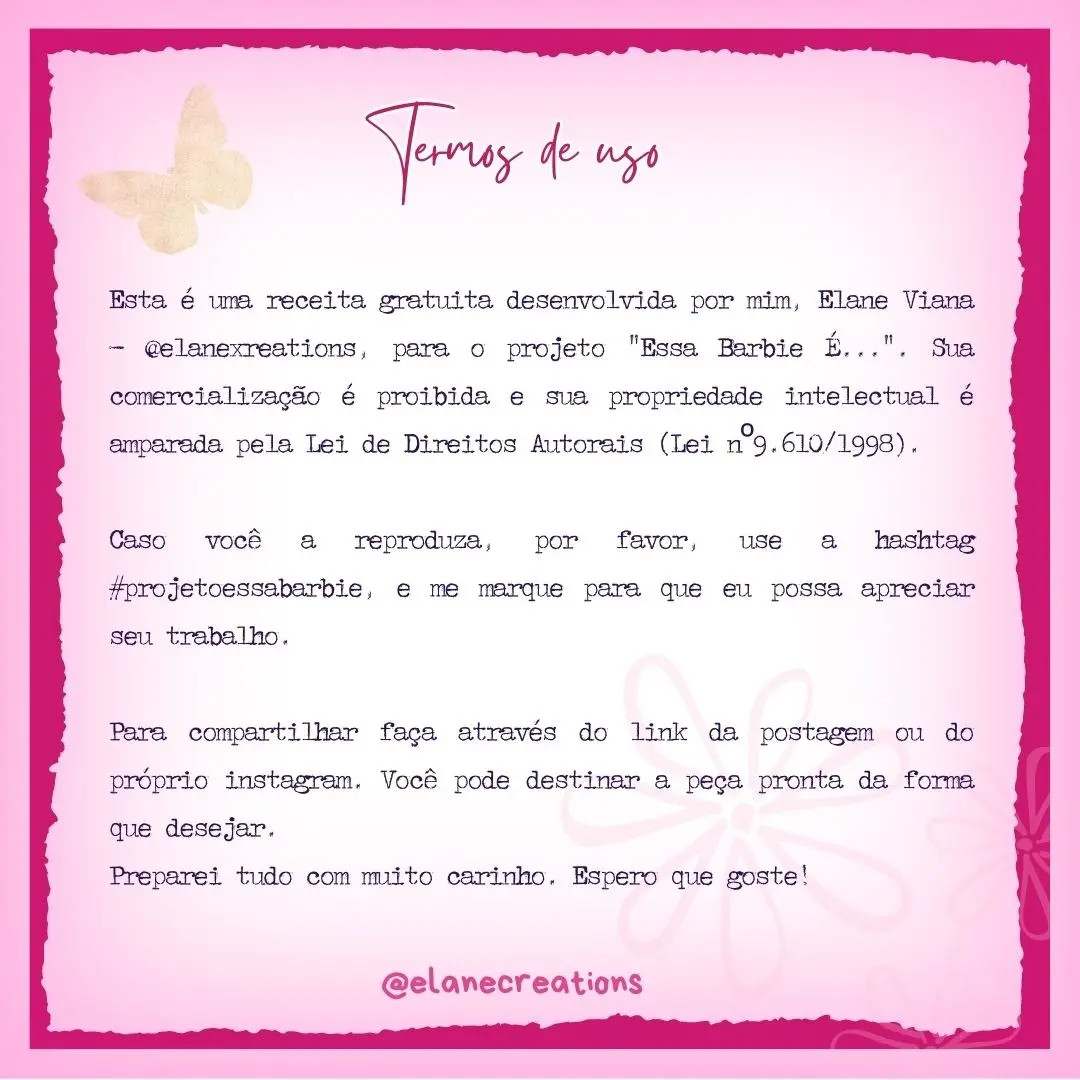 Porta-moedas da Barbie: Receita Gratuita de Bolsa Móc Len Pelúcia Rosa com Babados