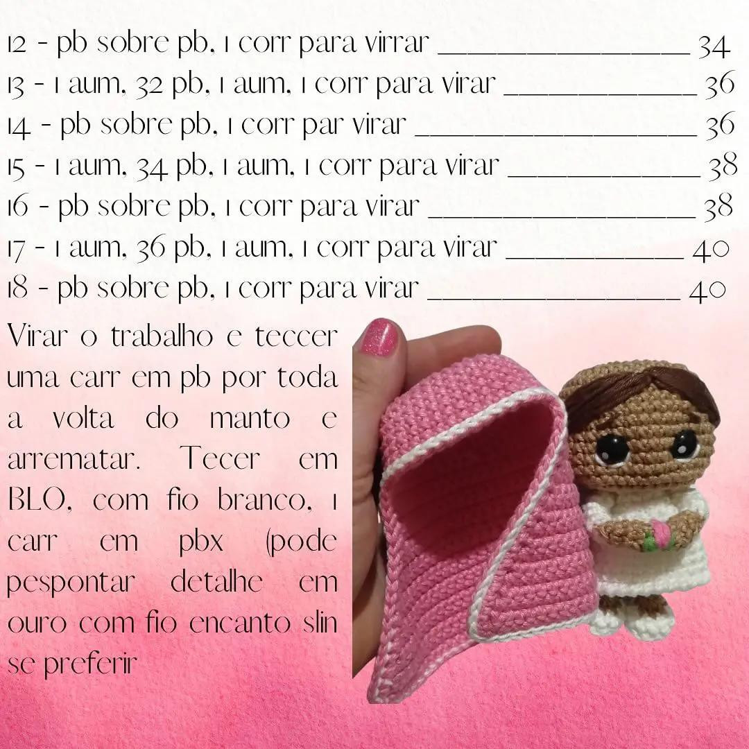 Projeto Bambolinas de Natal: Receita Amigurumi Gratidão