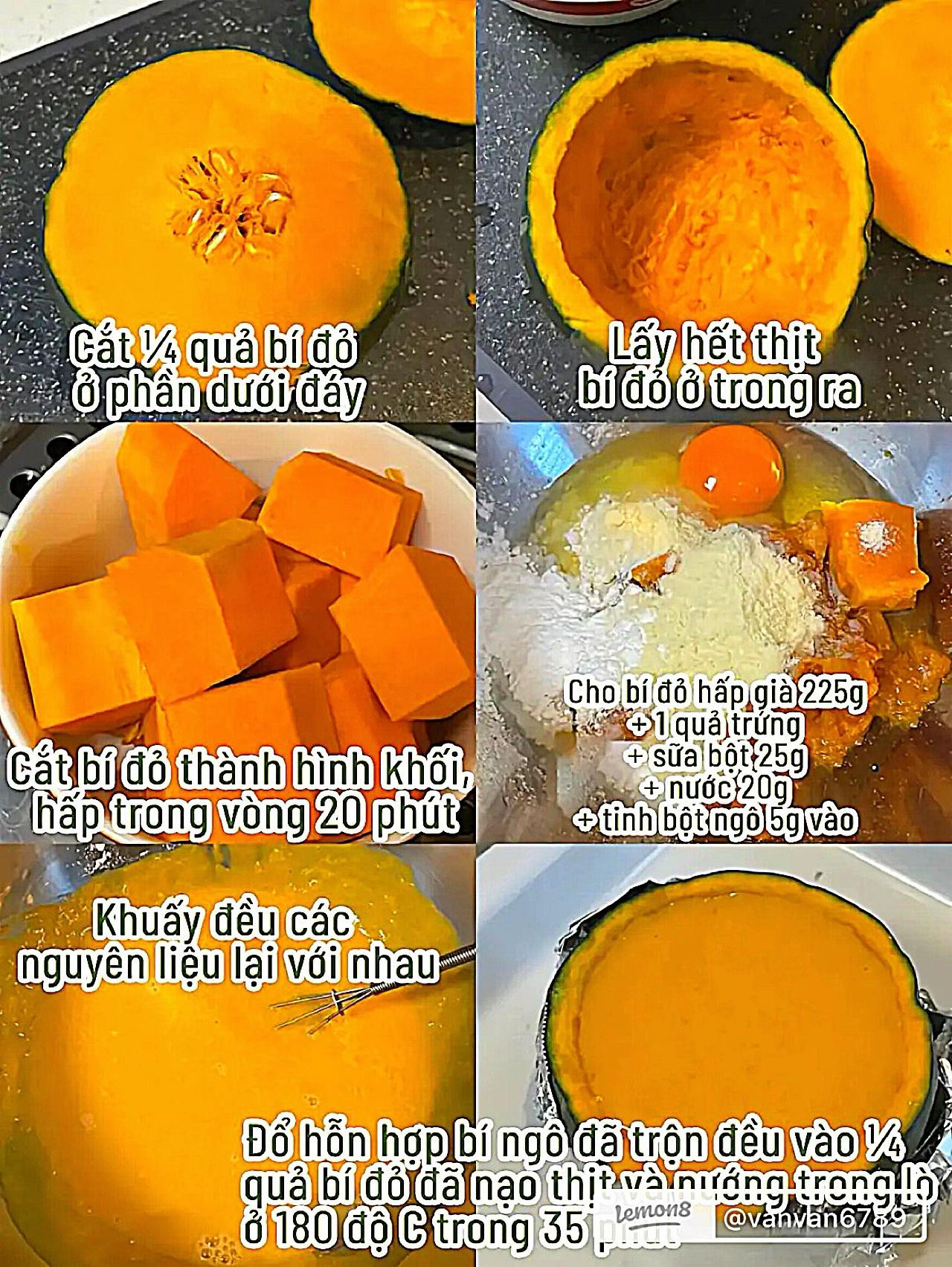 Pudding bí đỏ thơm ngon bổ dưỡng, bánh mềm mịn núng nính với hương vị béo bùi dịu nhẹ