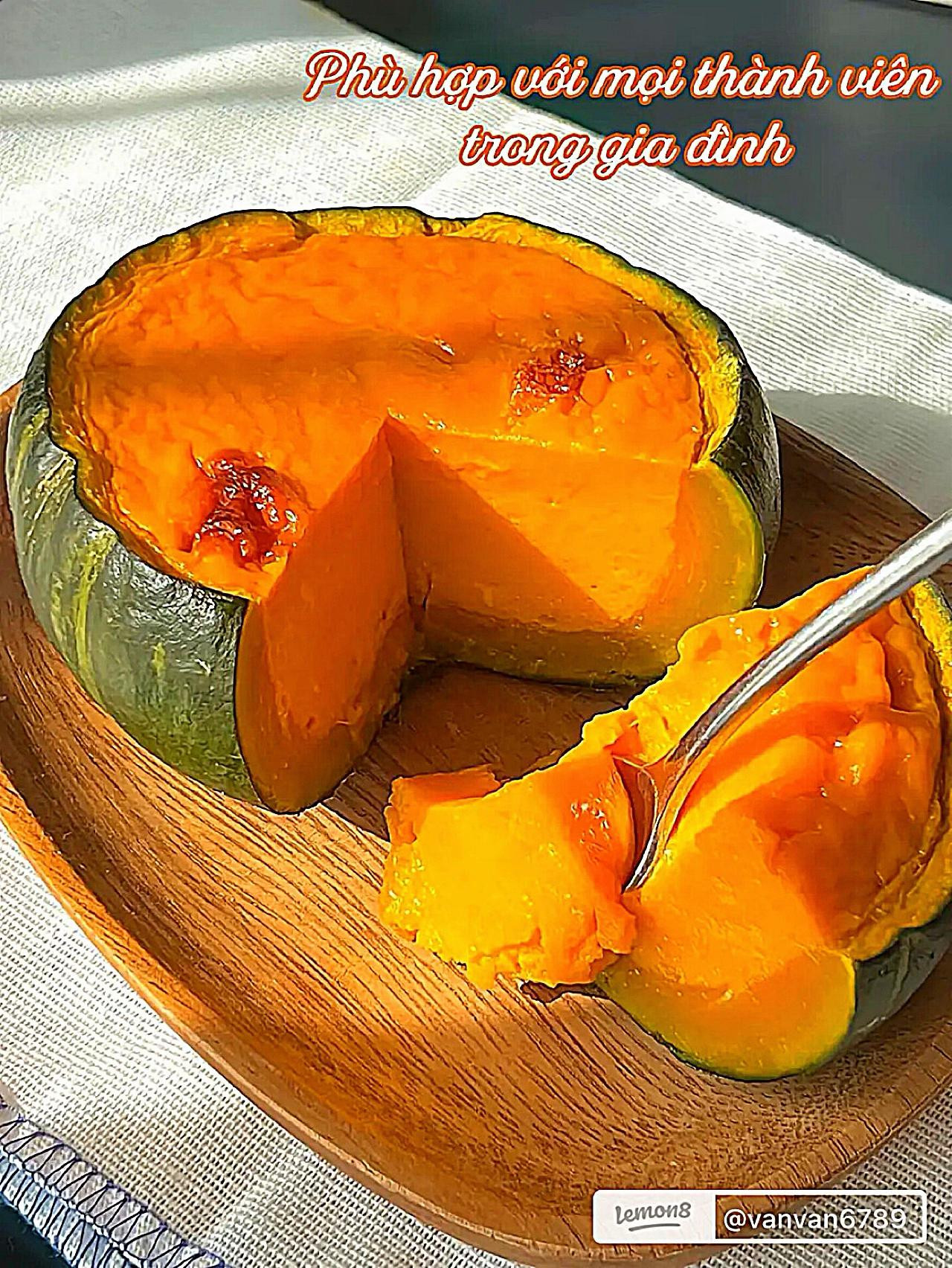 Pudding bí đỏ thơm ngon bổ dưỡng, bánh mềm mịn núng nính với hương vị béo bùi dịu nhẹ