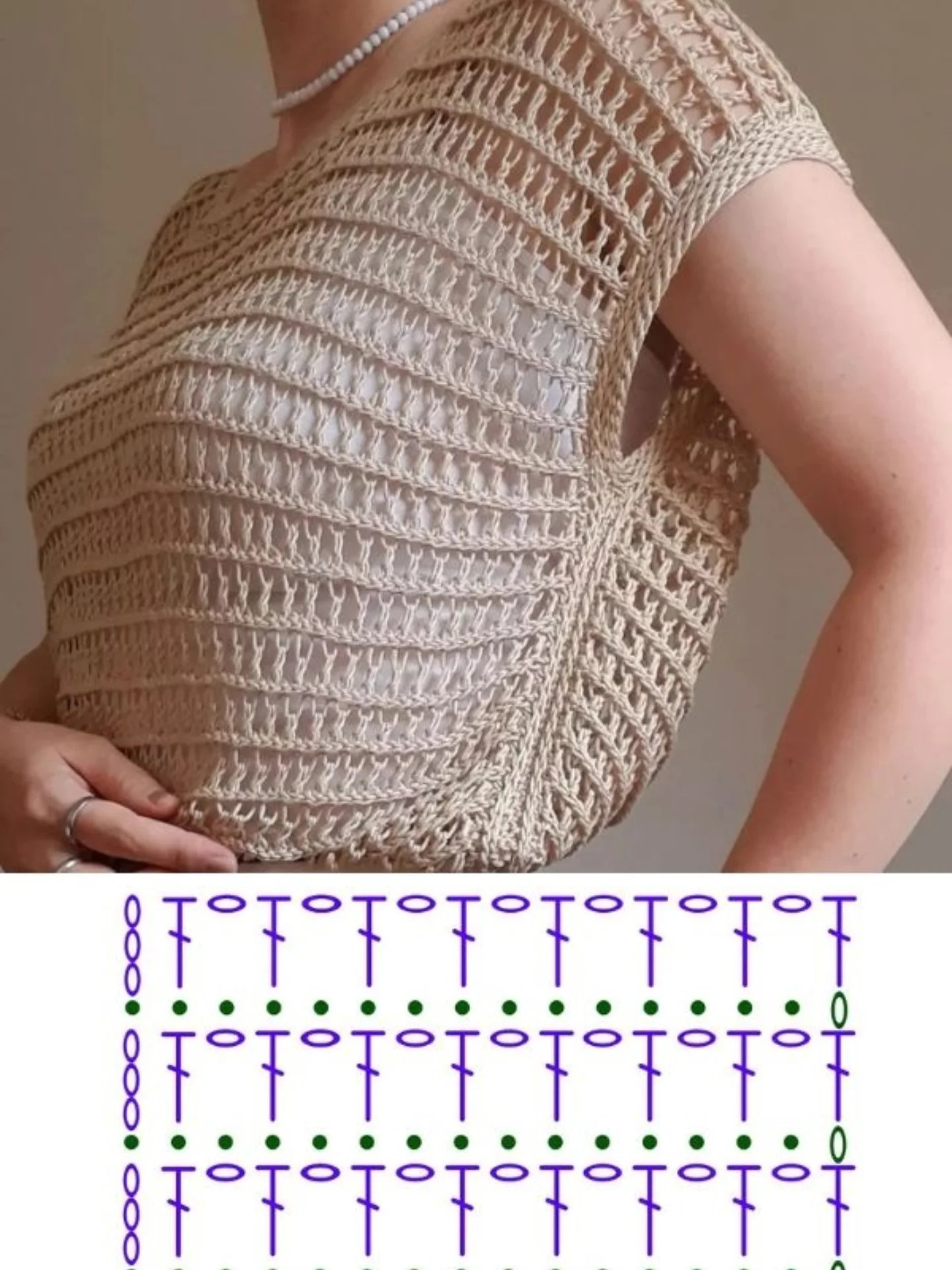 Puntos fantasía calados ideales para verano: patrones de crochet sencillos y hermosos