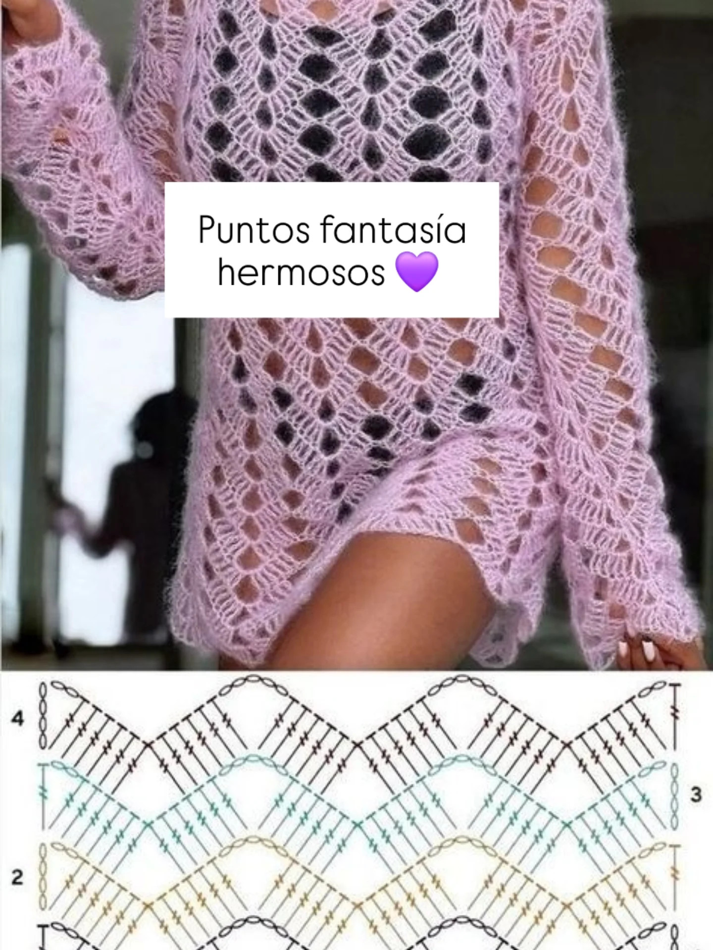 Puntos fantasía calados ideales para verano: patrones de crochet sencillos y hermosos