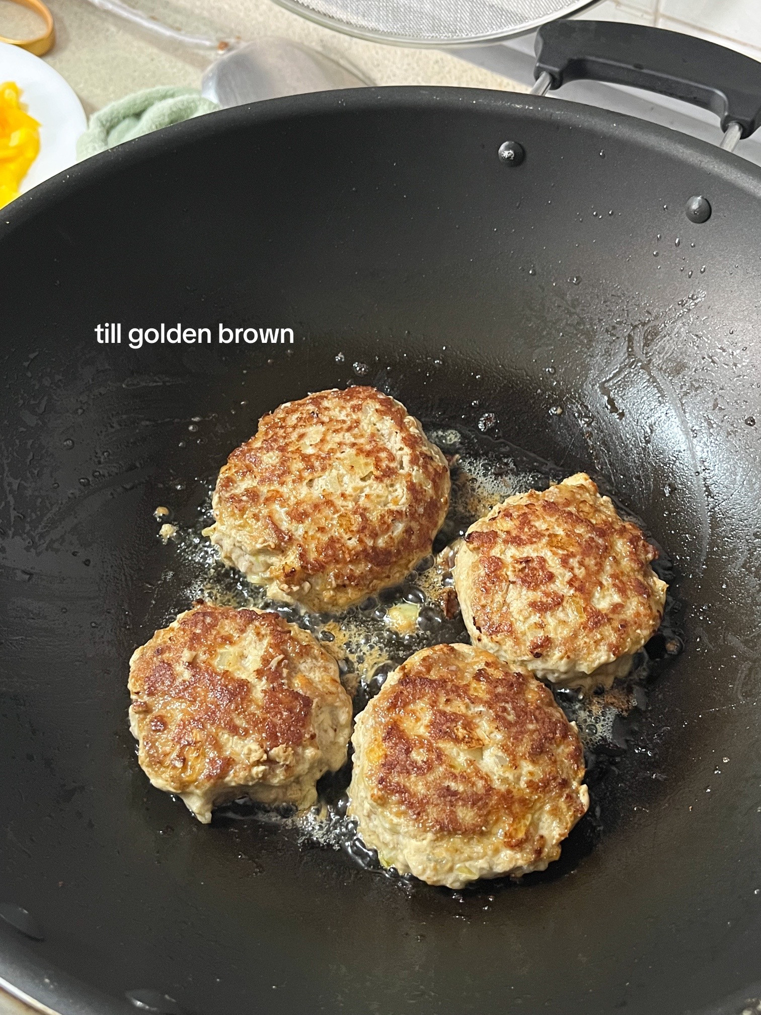 Quick and Easy Homemade Hamburg Steak Recipe with Minced Pork, Onions, and Scrambled Eggs