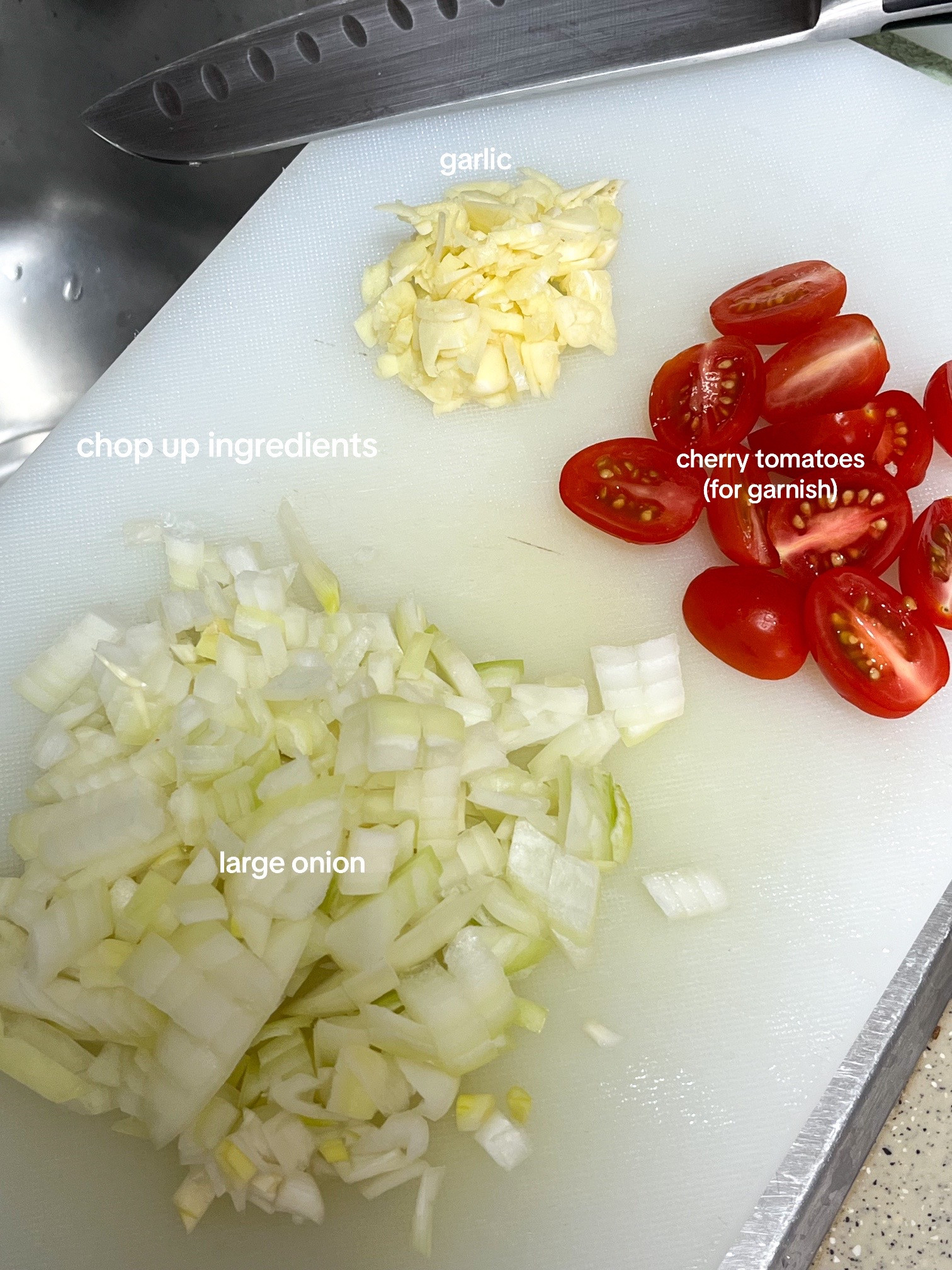 Quick and Easy Pesto Pasta Recipe with Garlic, Onions, and Cherry Tomatoes