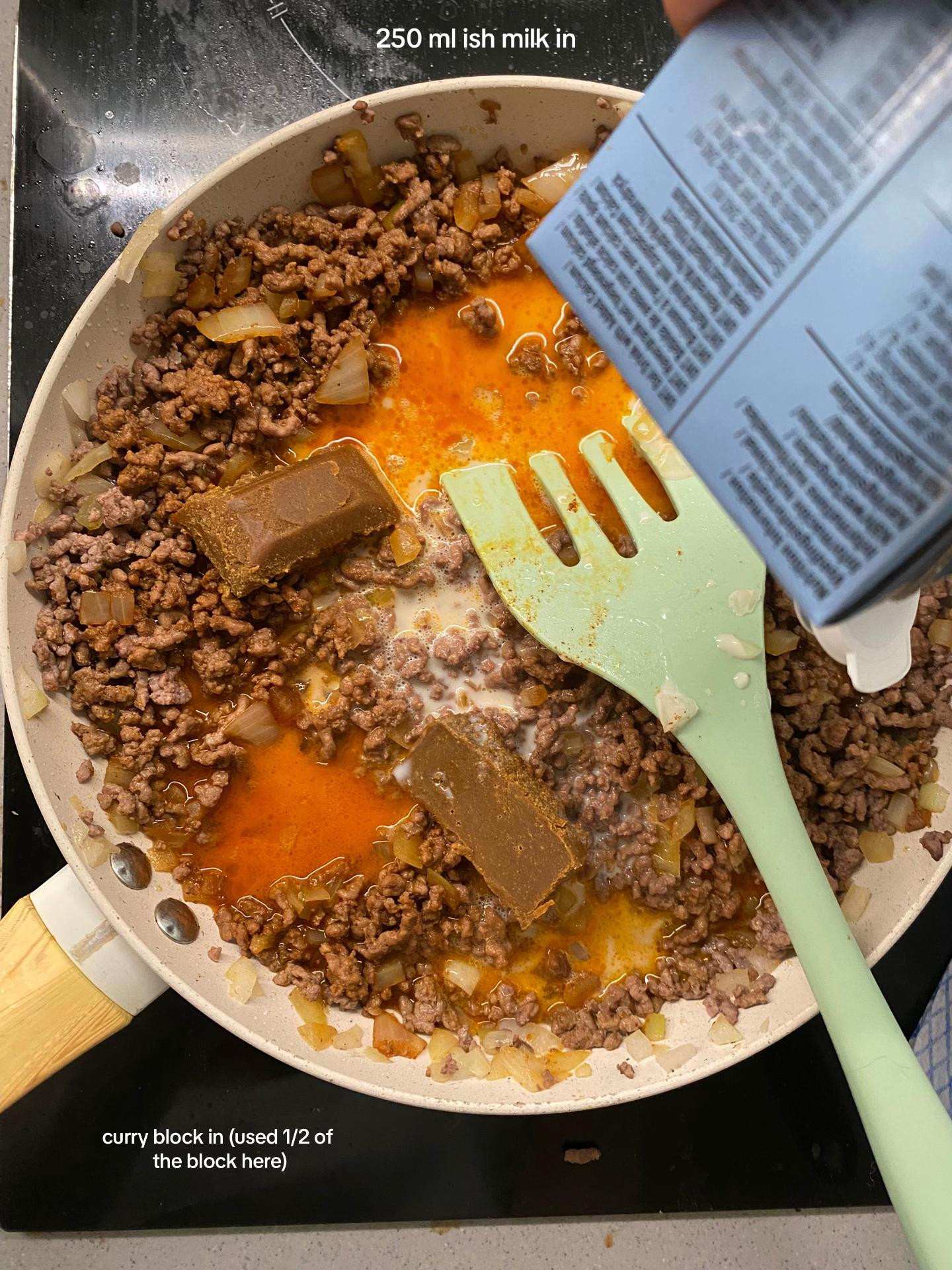 Quick and Simple Japanese Minced Beef Curry with Rice