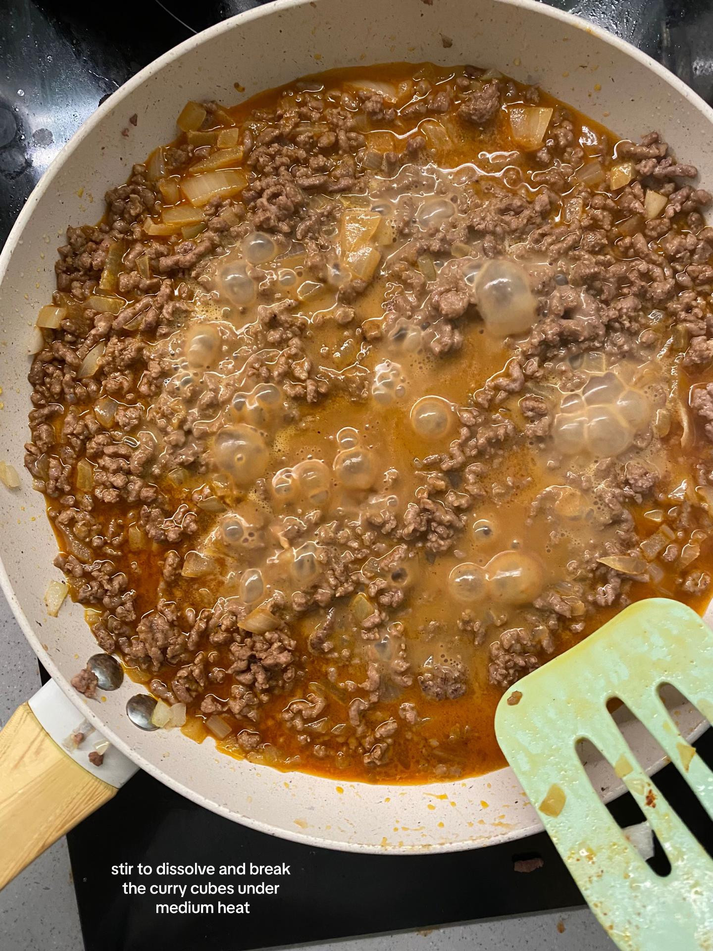 Quick and Simple Japanese Minced Beef Curry with Rice