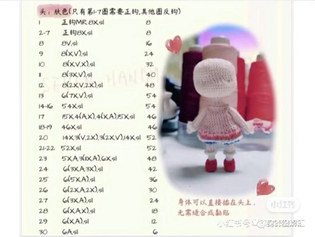 Rainbow Doll Crochet Pattern by SEVEN - Full Amigurumi Tutorial