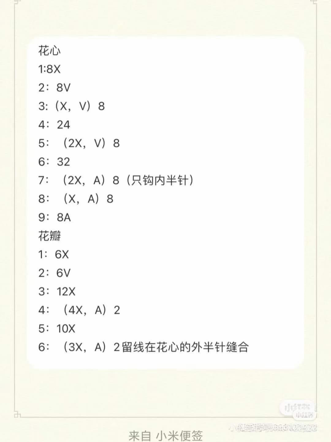 Rainbow Sunflower Crochet Keychain Pattern Chart