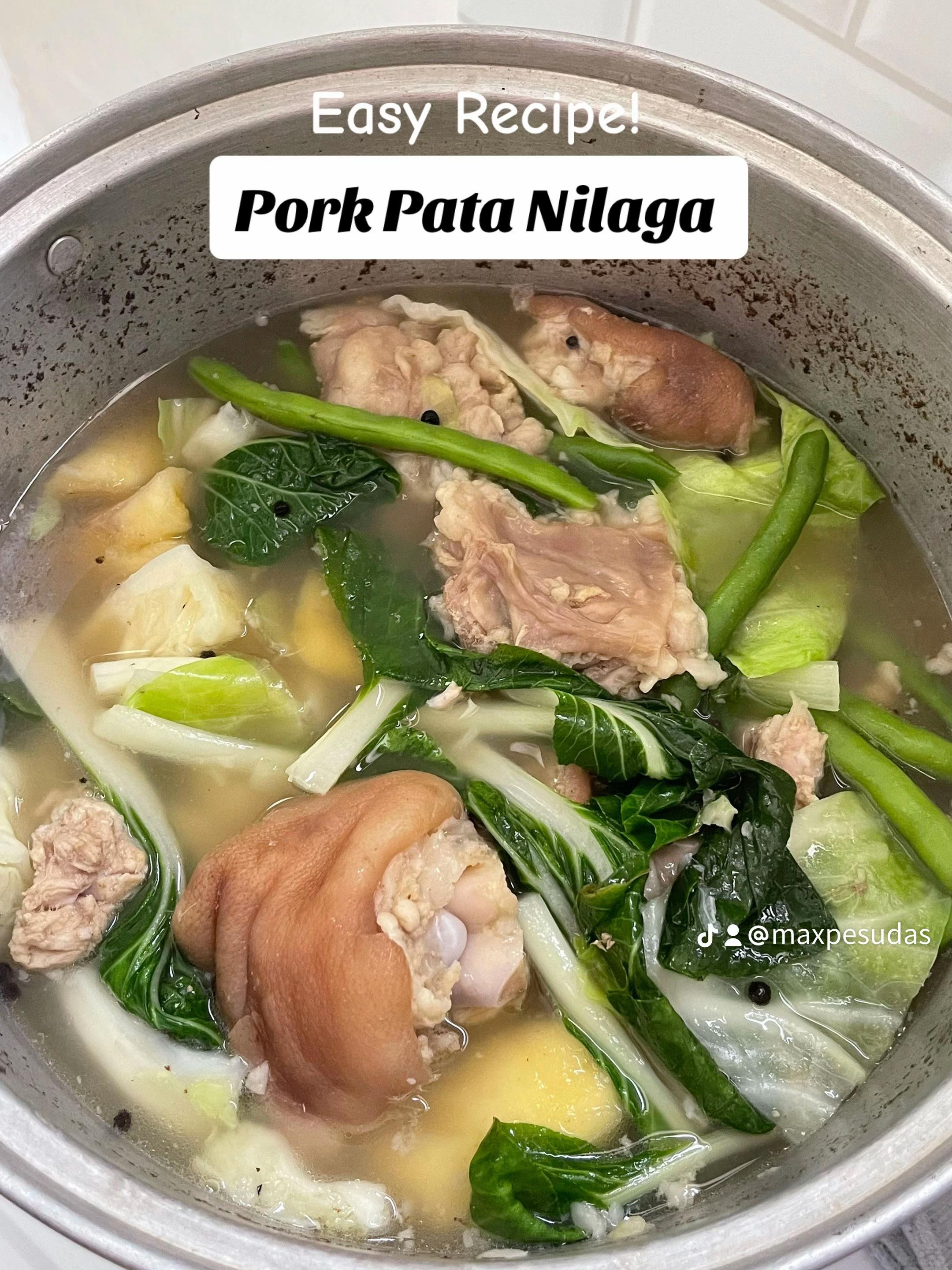Rainy Season Ulam Ideas: Tinola, Egg Drop Soup, Miswa and Sinampalukang Manok