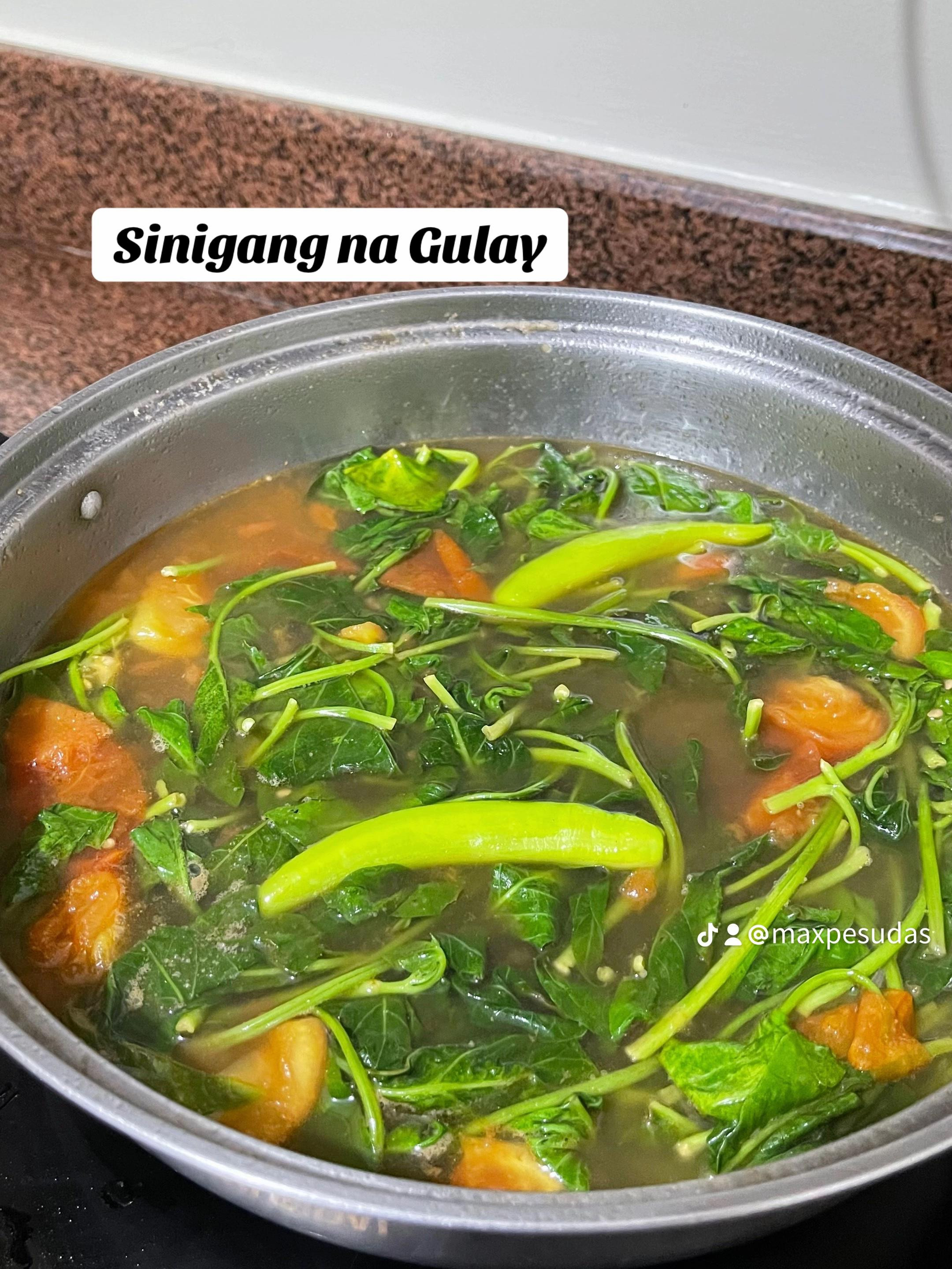 Rainy Season Ulam Ideas: Tinola, Egg Drop Soup, Miswa and Sinampalukang Manok