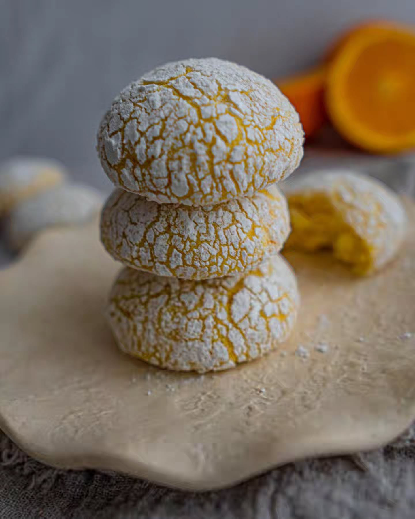 Raspucanci od naranče - Keksići s korom i sokom naranče