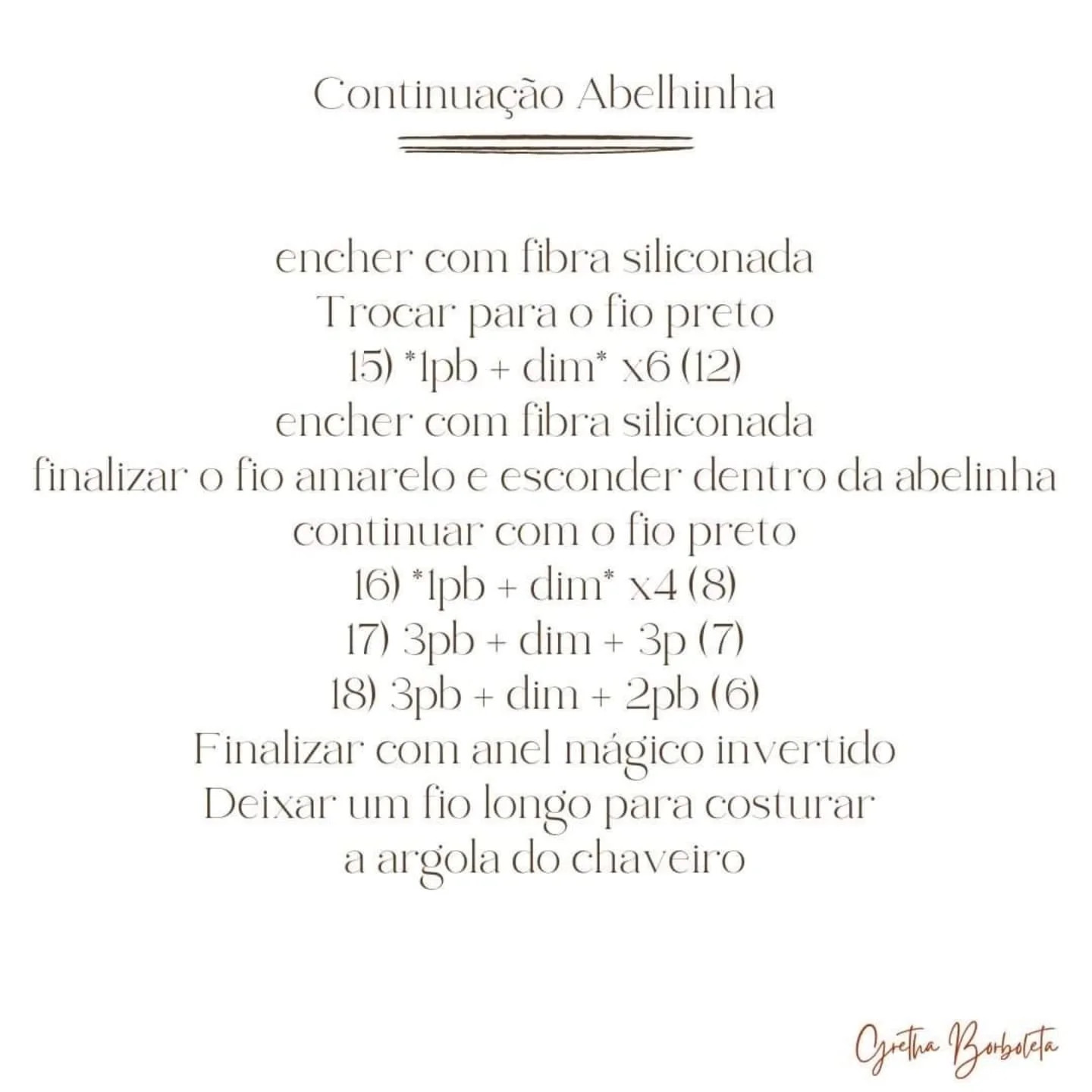 Receita Amigurumi Abelhinha: Guia Passo a Passo Completo com Materiais e Pontos para Mochila ou Chaveiro