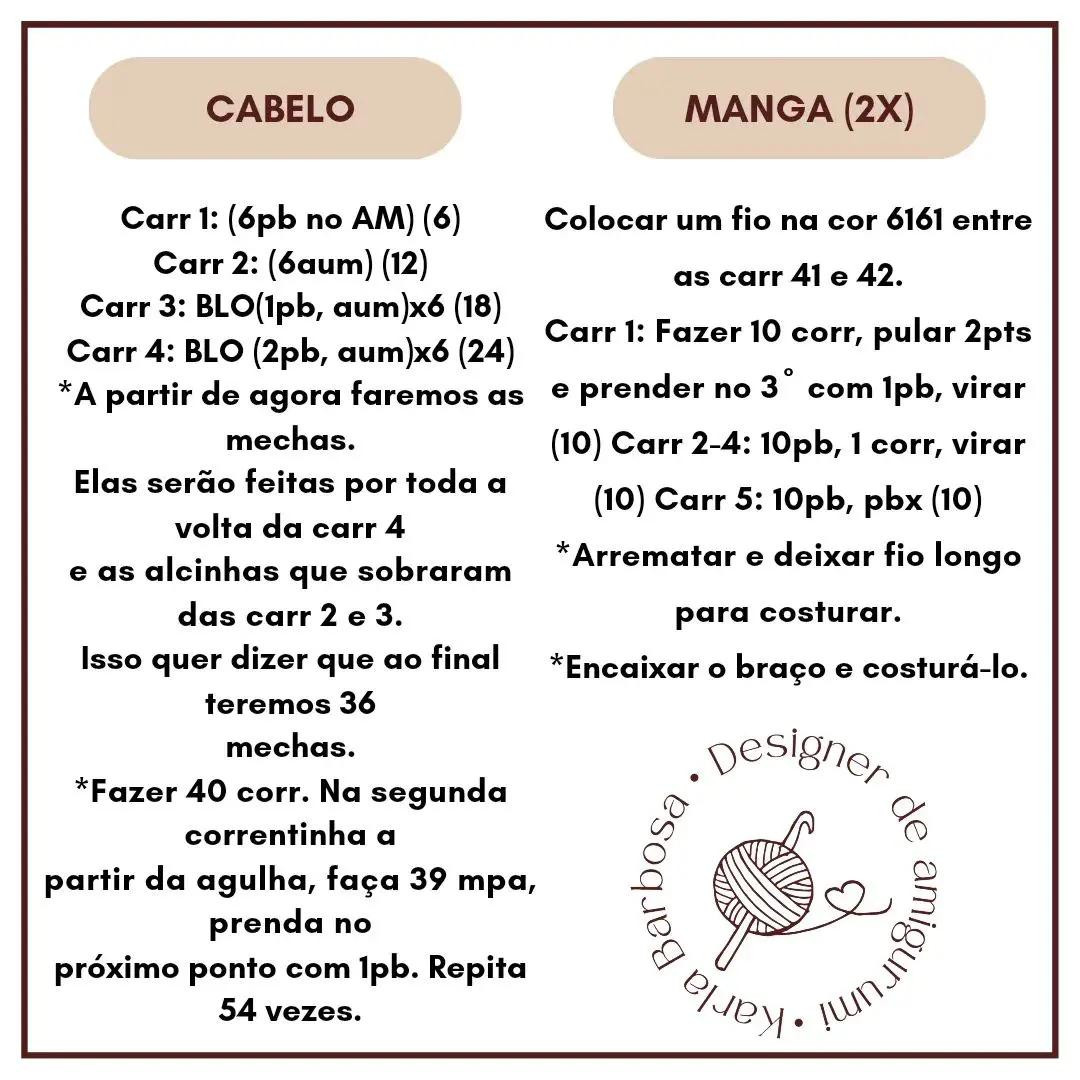 Receita Grátis Amigurumi Princesa Sofia - Vestido Roxo e Coroa