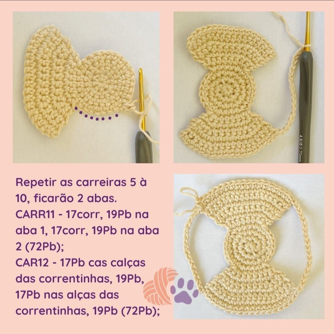 Receita Grátis: Chapéu Palha Luffy Móc Len Para Gato