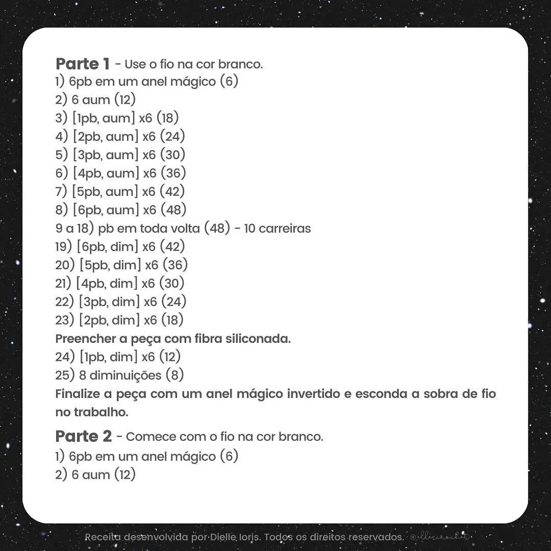 Receita Gratuita Amigurumi BB-8 Star Wars