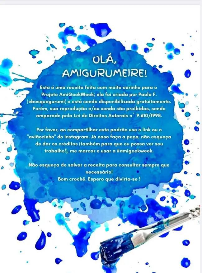 Receita Gratuita Amigurumi Yatora Yaguchi Blue Period