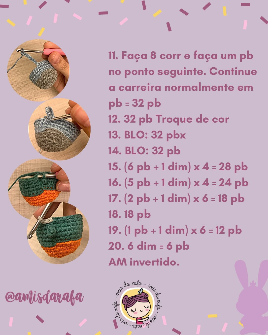 Receita Gratuita de Ovinhos de Páscoa Móc Len Coloridos para Caça aos Ovos