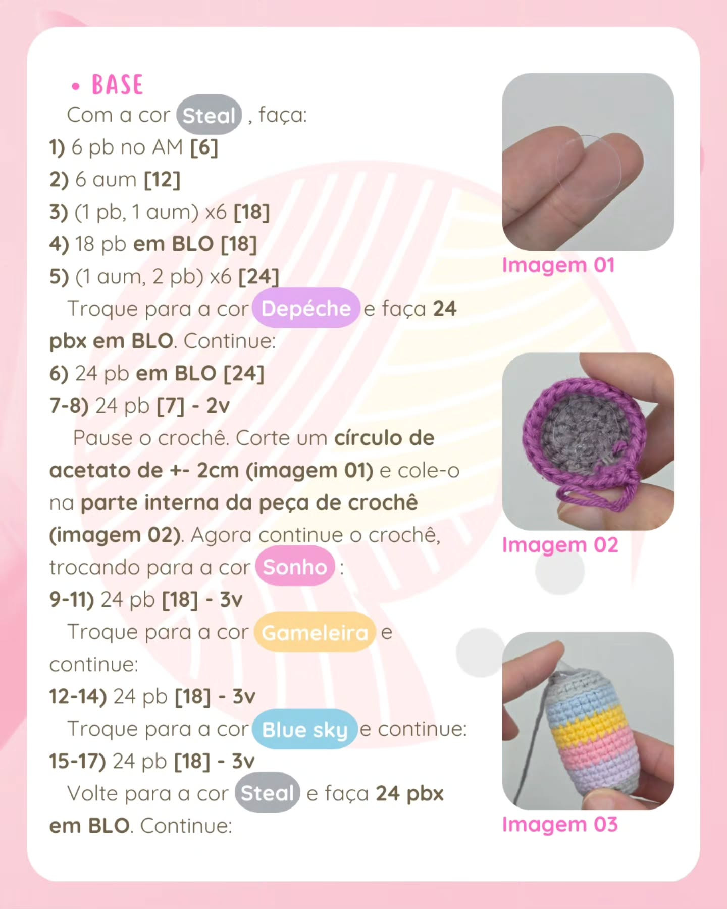 Receita Gratuita Soda Pop: Chaveiro Mágico Colorido
