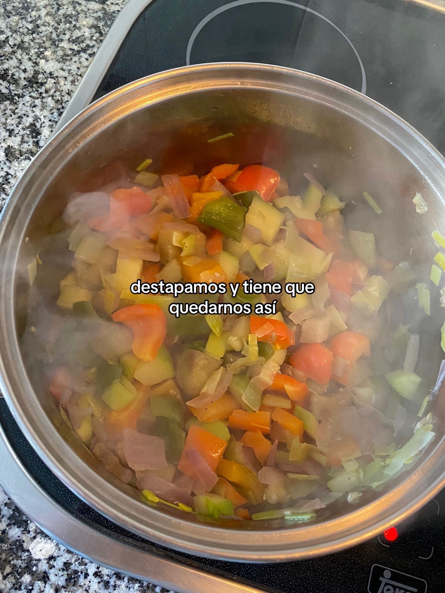 Receta de Pisto de Verduras: Cómo cocinar guiso español con tomate, berenjena y pimientos