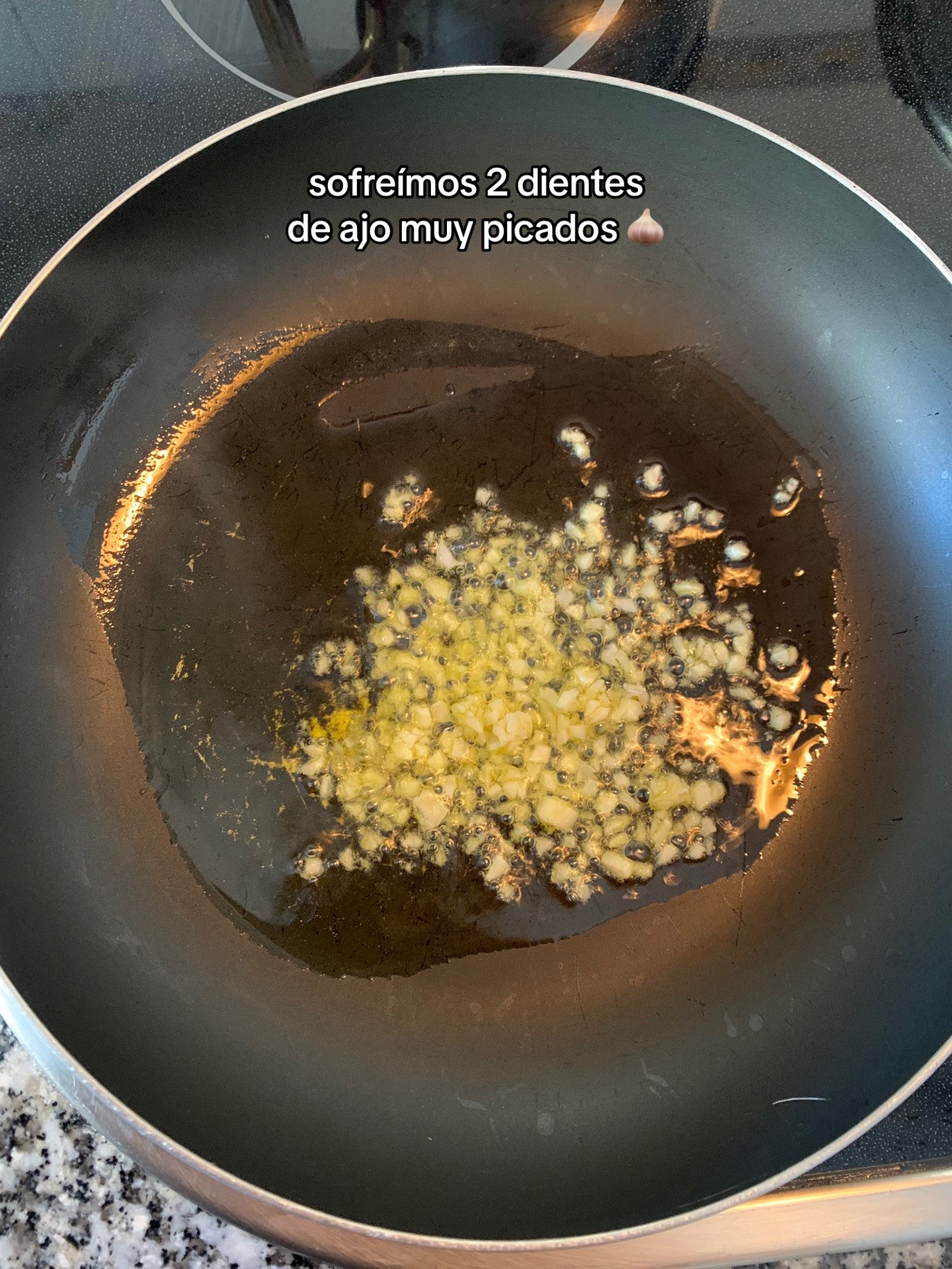 Receta de setas con roquefort y nata