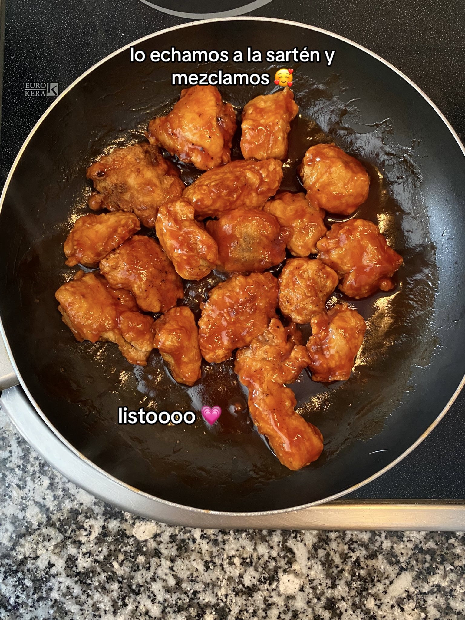Receta fácil de pollo agridulce: trocear, rebozar y freír