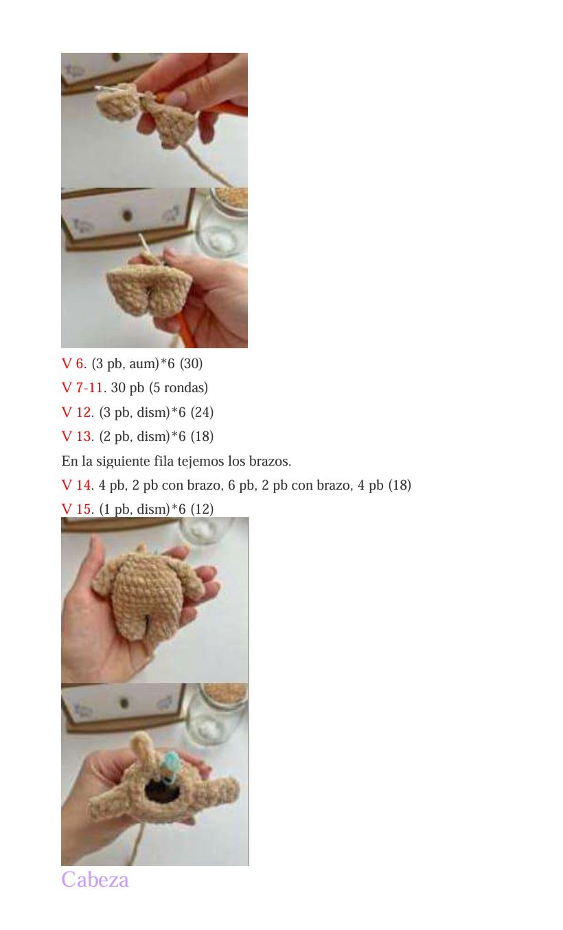 Reno de Peluche Navidad Patron Gratis Amigurumi PDF