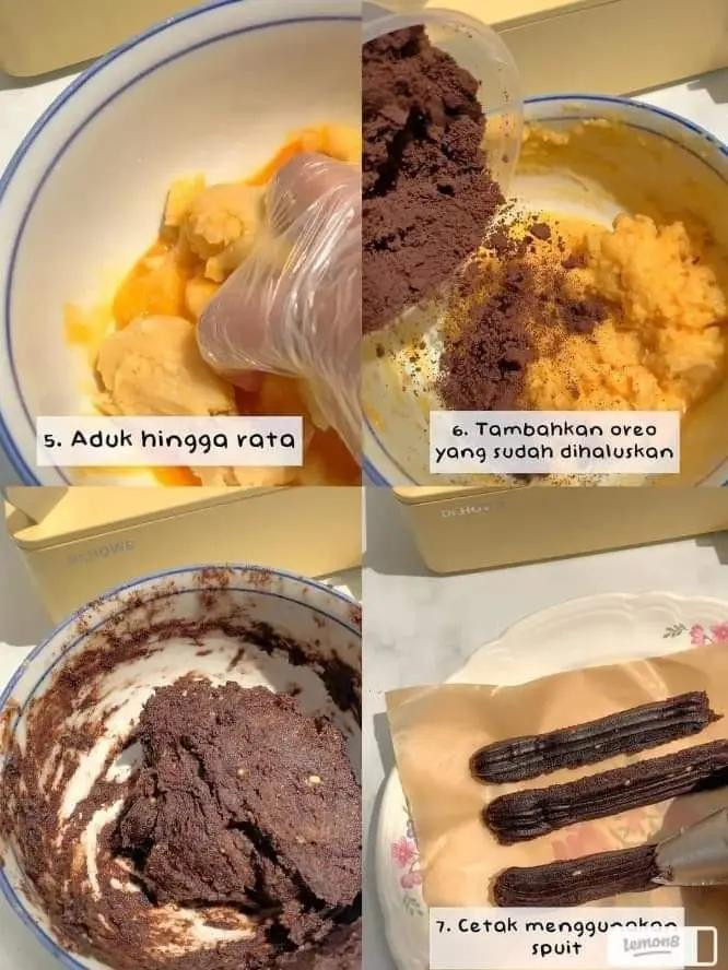 Resep Churros Oreo: Camilan Manis Renyah dengan Saus Cokelat