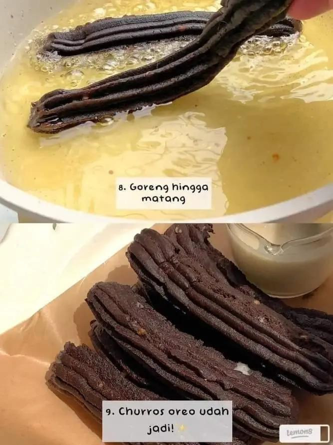 Resep Churros Oreo: Camilan Manis Renyah dengan Saus Cokelat