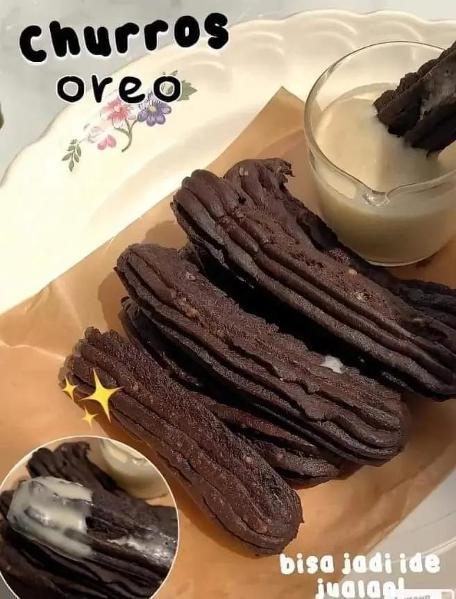 Resep Churros Oreo: Camilan Manis Renyah dengan Saus Cokelat