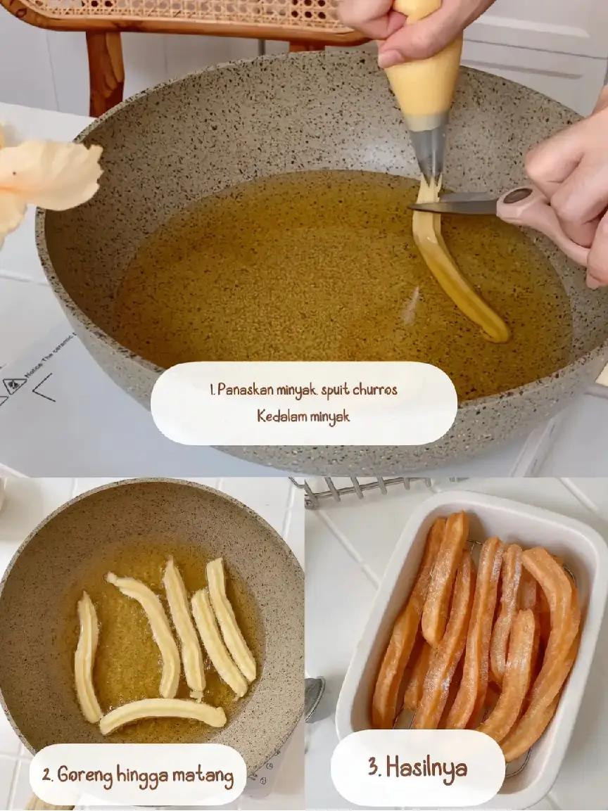 Resep Churros Renyah Anti Gagal dengan Saus Cokelat, Tanpa Oven