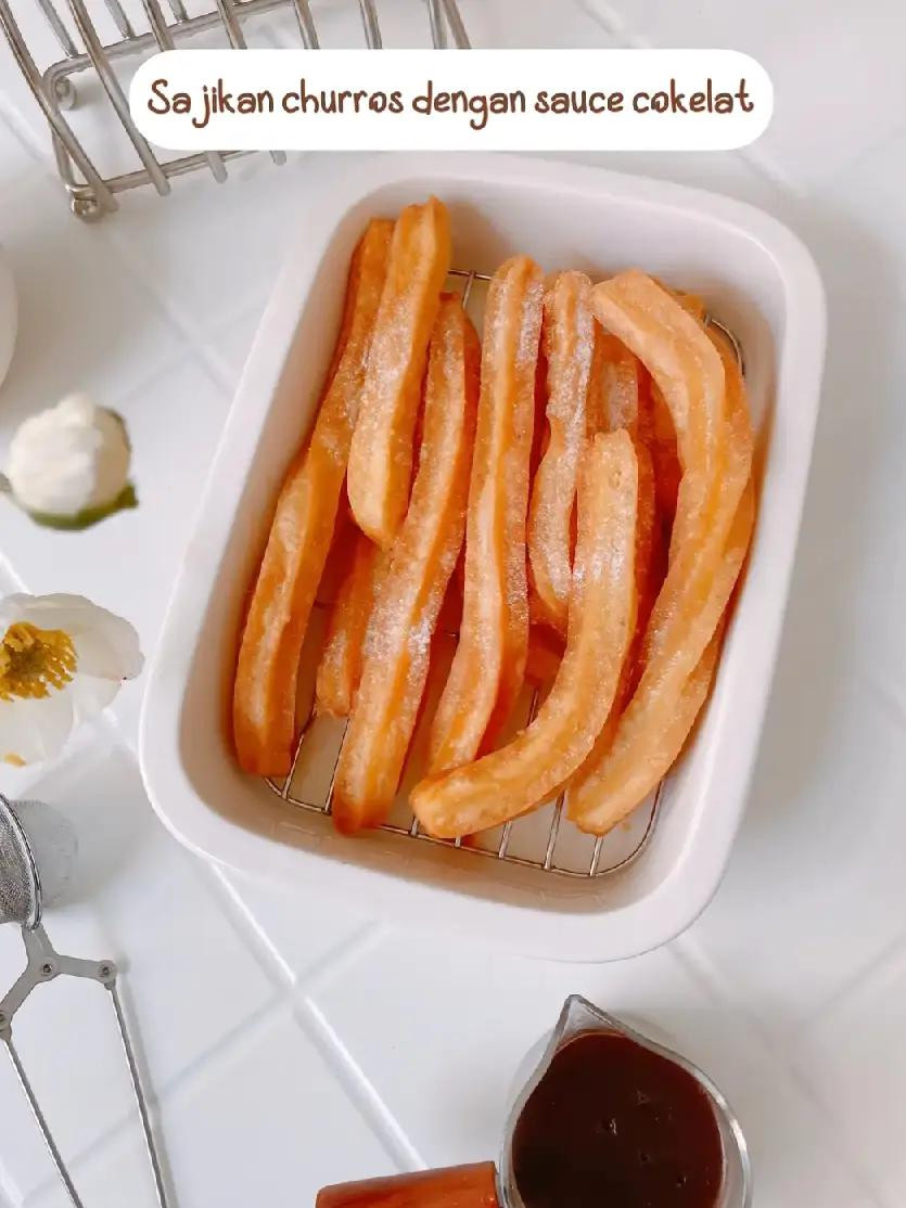 Resep Churros Renyah Anti Gagal dengan Saus Cokelat, Tanpa Oven