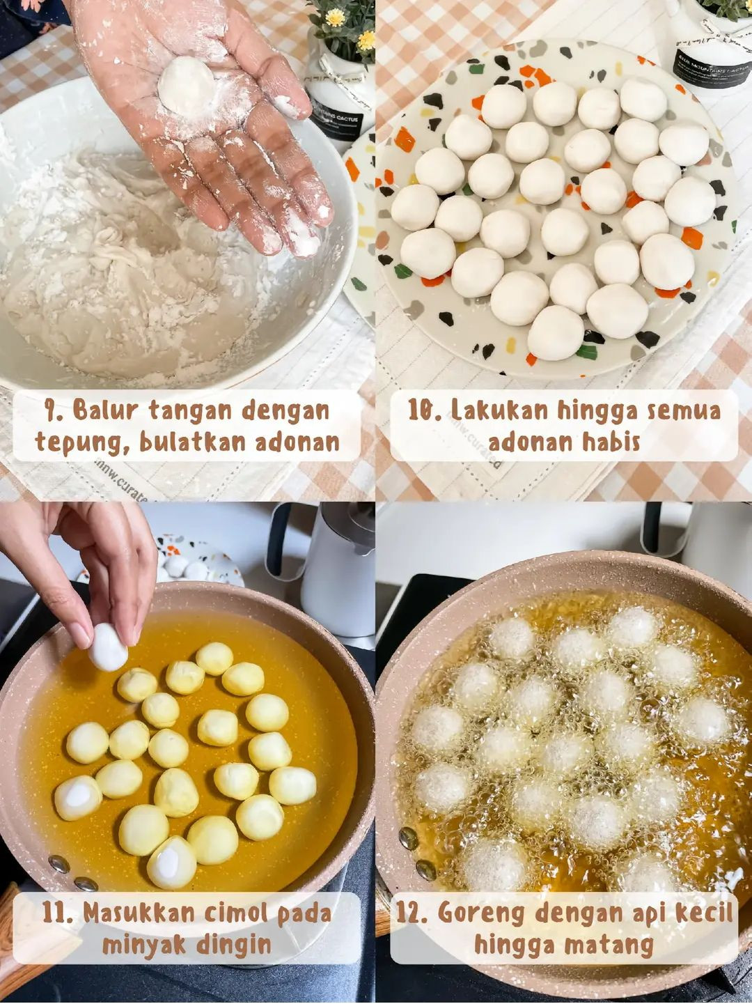 Resep Cimol Abang-abang: Cam Goreng Tepung Tapioka Ngon