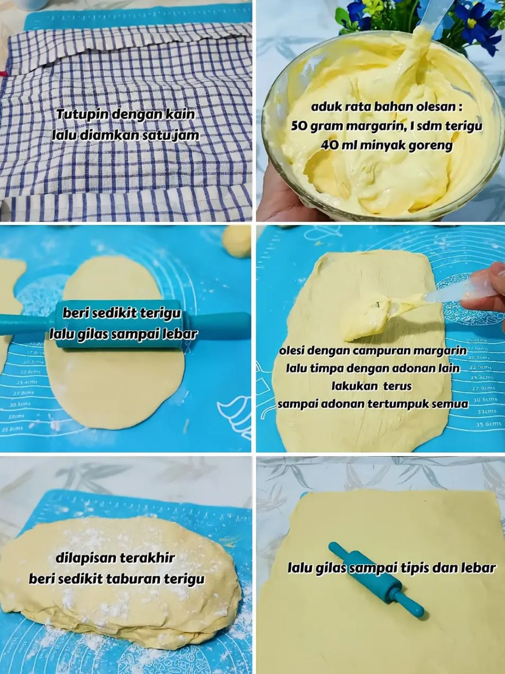 Resep Cromboloni Viral Ekonomis Tanpa Oven dan Danish Pastry