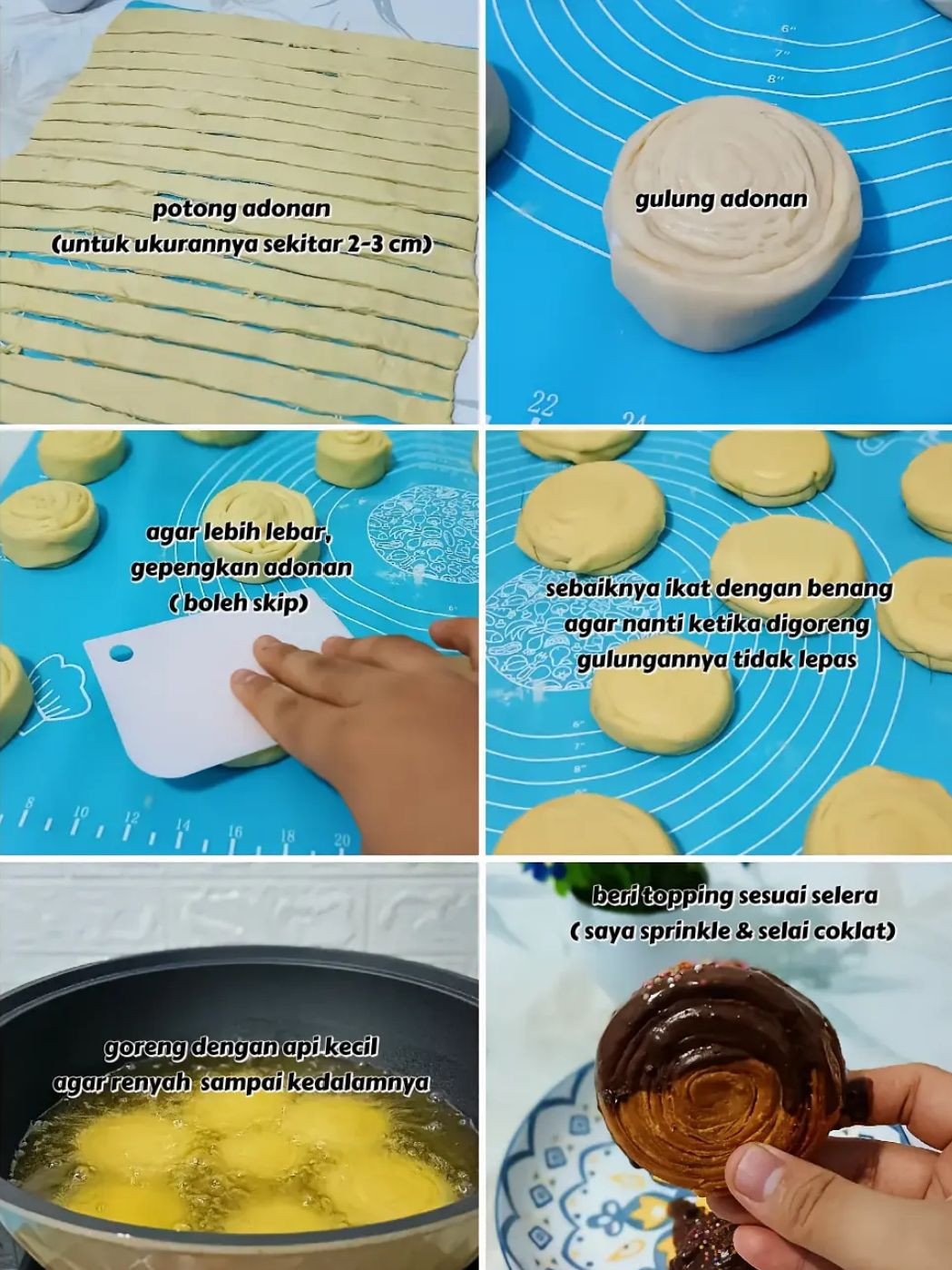 Resep Cromboloni Viral Ekonomis Tanpa Oven dan Danish Pastry