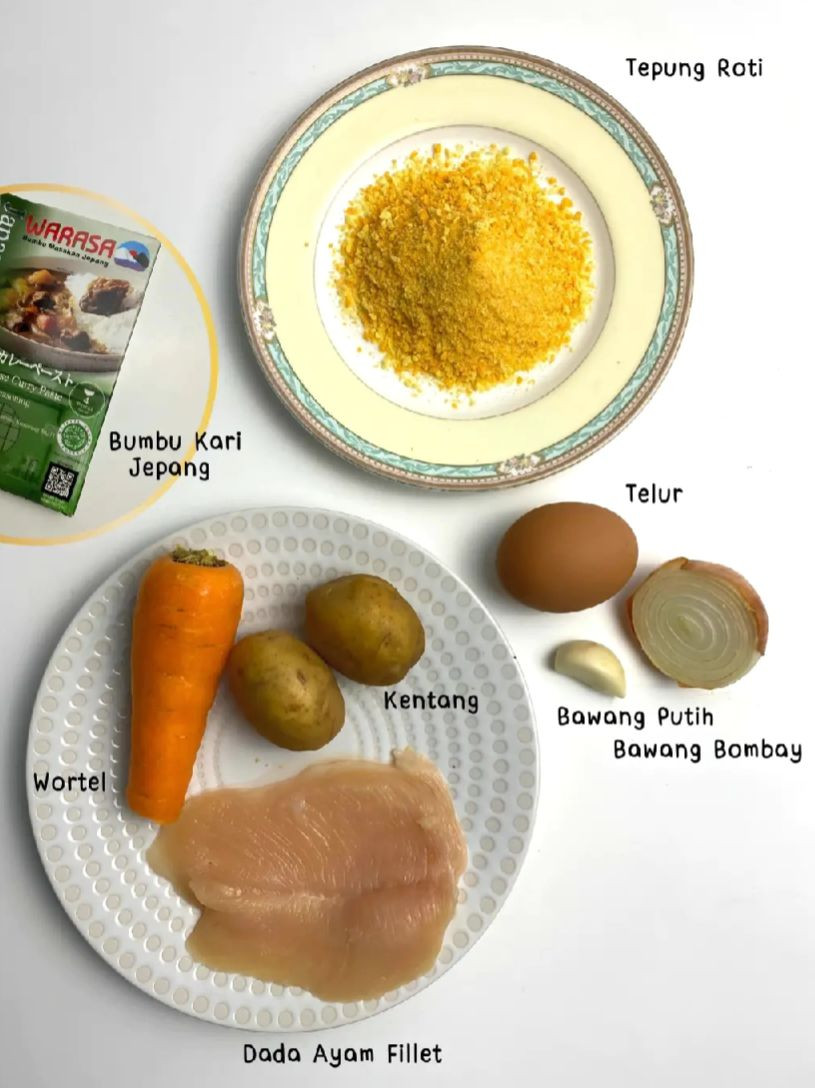 Resep Curry Katsu Anti Gagal: Món Gà Xào Tẩm Breadcrumbs và Cà Ri Nhật Bản Ngon Khó Cưỡng