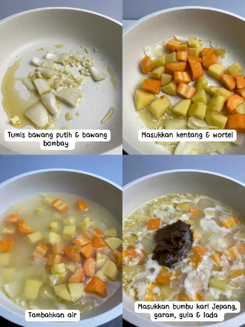 Resep Curry Katsu Anti Gagal: Món Gà Xào Tẩm Breadcrumbs và Cà Ri Nhật Bản Ngon Khó Cưỡng