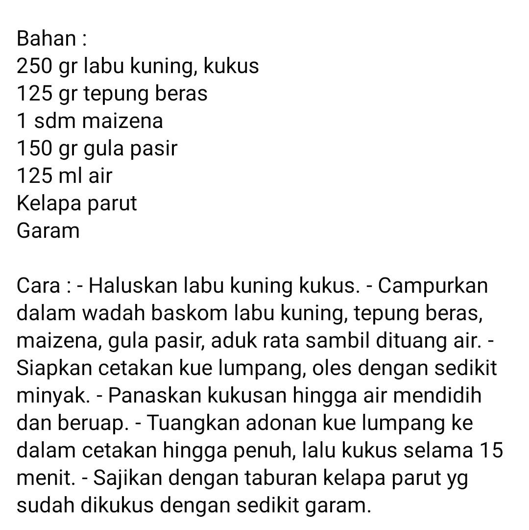 Resep Kue Tradisional Indonesia: Kue Lumpang Gula Merah, Lupis Ketan dan Klepon Ubi Orange