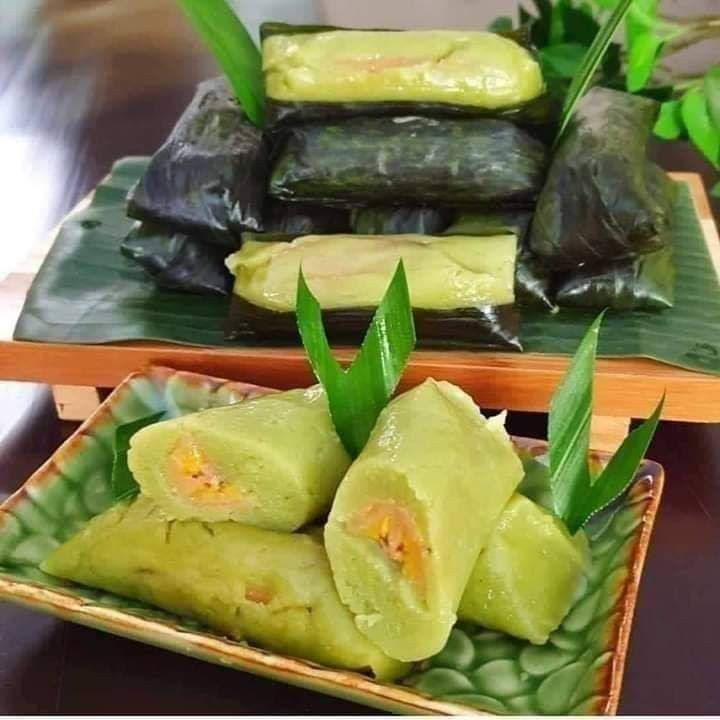 Resep Kue Tradisional Indonesia: Kue Lumpang Gula Merah, Lupis Ketan dan Klepon Ubi Orange