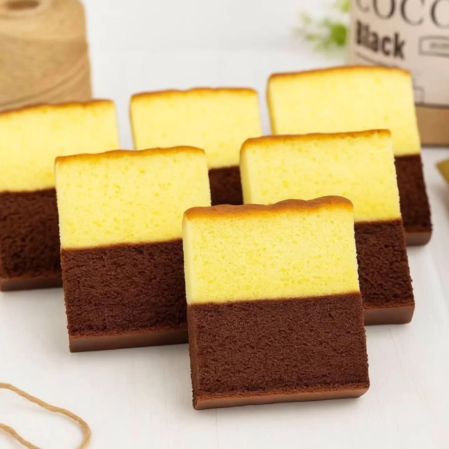 Resep Lapis Surabaya Ekonomis (Metode All in One) - Bánh Lapis Sô-cô-la và Vani