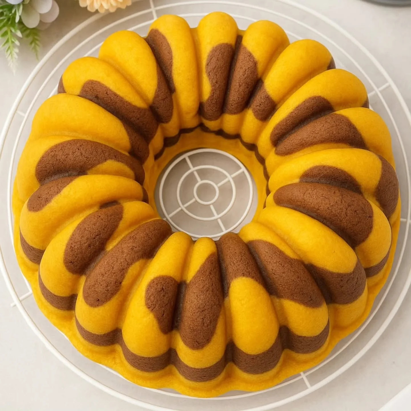 Resep Marble Cake Jadoel 8 Telur Lembut dan Ringan